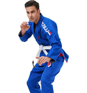 Haute qualité 100% coton Jiu Jitsu Gi perle armure Kimono personnalisable BJJ Kimono Arts martiaux porter pour Judo BJJ Gis - Product Image 4