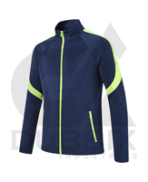 Ensemble de survêtements pour hommes veste à fermeture éclair complète sweat-shirt à capuche pantalon de sport de course tenues pour hommes avec poches zippées