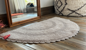 Alfombra de baño de lujo ultraabsorbente y de secado rápido, alfombra de suelo de algodón Reversible suave para el Hogar Moderno y la comodidad de la ducha del baño del hotel - Product Image 2