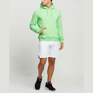 Pull personnalisé de grande taille Sweat à capuche à manches longues pour hommes avec tissu lavable avec logo imprimé en 3D à vendre - Product Image 3
