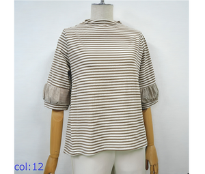 Paquete de gimnasio atlético, venta al por mayor, camisa redonda de calidad con diseño de marca de lujo personalizado para mujer - Product Image 5