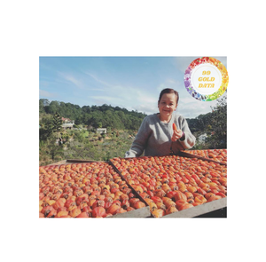 Caqui fresco y seco, frutas frescas peladas y segmentos secos envasados al vacío para el mercado de exportación de Vietnam - Product Image 3