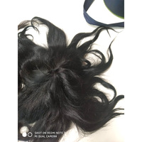 Perruque Full Swiss Lace naturelle Remy, 100% cheveux humains, toupet pour hommes, système de remplacement de cheveux