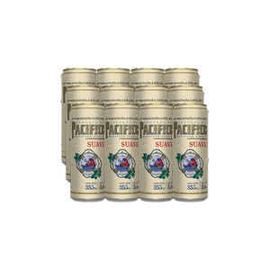 Latas de Aluminio de 355 ml y 330 ml para Cerveza Importada Pacifico Clara con Tapa de 202, Origen Estadounidense - Product Image 4