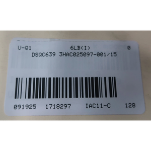 Nouvel ordinateur principal <span class=keywords><strong>DSQC639</strong></span> 3HAC025097-001 <span class=keywords><strong>DSQC639</strong></span> - Product Image 1