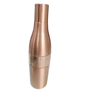 primum royal look copper water bottle at low cost with elegant look copper water bottle with Copper leak proof lid