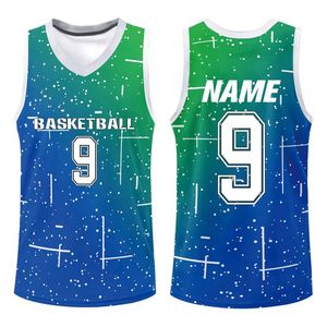 Camiseta de baloncesto personalizada para hombre, uniforme de baloncesto por sublimación, camiseta de retroceso profesional, ropa de baloncesto transpirable - Product Image 1