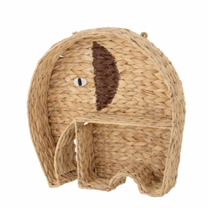 ¡PRODUCTO NUEVO! Tienphong, venta al por mayor, 2025, estante en forma de elefante de jacinto de agua tejido a mano para decoración del hogar - Product Image 1