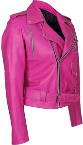 Chaqueta de motorista personalizada de alta calidad para mujer, Jersey de motocicleta de cuero genuino ajustado con equipo de carreras de Motocross de marca para motociclistas - Product Image 4
