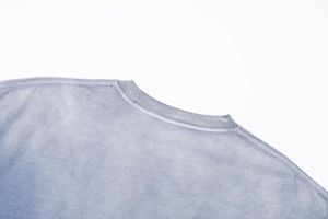 Personalizable 320 GSM Heavyweight Jersey camiseta para hombres Streetwear SunFade Boxy Fit con Puff impresión Full Sun Washed Look - Product Image 4