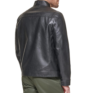 Chaqueta de Piel de Oveja con Logotipo Personalizado, Estilo Vintage, para Hombre, de Grano Completo, Impermeable, con Capucha, para Invierno, Uso en Exteriores, Auténtica - Product Image 2