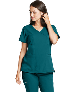 Wholesale Hospital Uniforms Medical Nursing <b>Scrubs</b> Uniform Short Sleeve Elasticity Tops Pants Uniforms Women Nurse <b>Scrubs</b> <b>Sets</b> - Product Image 6