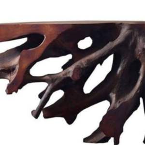 โต๊ะคอนโซลกิ่งไม้ป่าเกรดพรีเมี่ยมรูปทรงธรรมชาติสำหรับห้องนั่งเล่น - Product Image 1