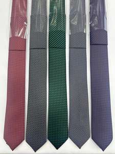Everyday Use <b>Slim</b> Fit <b>Tie</b> for <b>Men</b> in Durable Polyester Poliemit Blend - Product Image 6