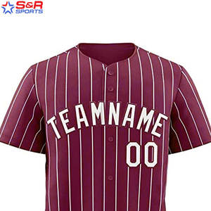 Nueva camiseta de béisbol Venta caliente Fábrica Nuevo Último diseño Camiseta de béisbol personalizada Camiseta de béisbol de alta calidad hecha a medida - Product Image 5