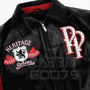 Chaqueta universitaria para hombre superventas, logotipo de Color personalizado, cuello levantado, estilo callejero para ropa de moda de invierno, venta al por mayor - Product Image 3