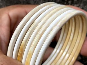 Brazalete de Cuerno Moderno, Pulido a Mano, Ecológico, Joyería de Moda para Mujer para Bodas y Fiestas - Artesanía para el Hogar al Mejor Precio - Product Image 4