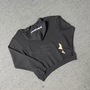 Cotton Polyester Made Puff Printing Hoodies New Arrival Outdoor Wear Plain Color Puff Printing Hoodies - Product Image 2