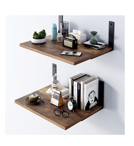 Estantes flotantes para exhibición de pared, 12 estantes profundos montados en la pared para sala de estar, dormitorio, cocina, decoración de oficina, colgante moderno - Product Image 1