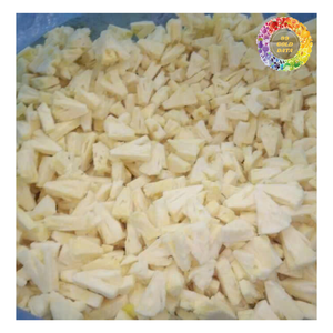 Vente en gros d'ananas congelé IQF, morceau d'ananas tropical doux IQF. Tibits, en dés pour l'exportation, Offres Spéciales l'ananas congelé IQF - Product Image 3