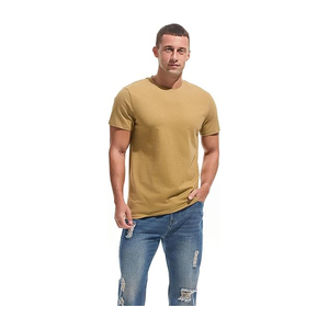 เสื้อยืดผ้าคอตตอนของผู้ชายสุดหรูเสื้อยืด240 GSM คุณภาพสูงสำหรับฤดูร้อน - Product Image 3