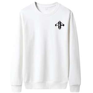 Sudadera informal de invierno con cuello redondo para hombre de la mejor calidad, tu propio logotipo, patrón sólido, 100% algodón, forro polar de secado rápido, servicio ODM - Product Image 1