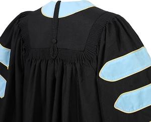 ชุดครุยรับปริญญาเอกแบบยูนิเซ็กซ์ พร้อมหมวกครุย 8 แฉก สำหรับเครื่องราชอิสริยาภรณ์ทางวิชาการ - Product Image 2