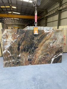 Dalle de marbre de calcite polie au design moderne Lara Oro pour les applications hôtelières - Product Image 3