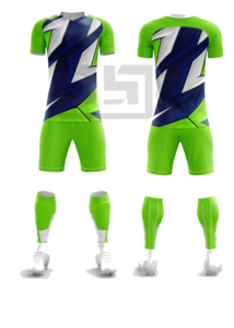 Uniforme Deportivo de Fútbol Elite, Transpirable, 100% Poliéster, Jersey y Pantalones Cortos de Alto Rendimiento Diseñados para Entrenamiento de Equipo y Partidos - Product Image 1