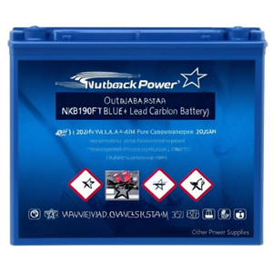 แบตเตอรี่ Outback Power NorthStar NSB190FT สีน้ำเงิน+ 202Ah VRLA-AGM แบบตะกั่วคาร์บอนบริสุทธิ์ - Product Image 2