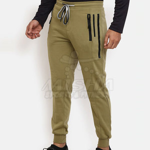 Vêtements de sport pour hommes, pantalons de jogging décontractés légers en coton respirant pour l'hiver, vente en gros - Product Image 2