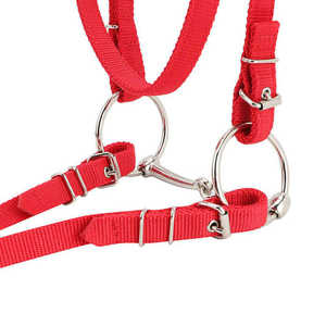 Cabestros de caballo de cuero aceptados Personalización de brida de caballo colorido ecuestre al aire libre profesional de alta calidad - Product Image 3