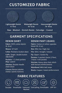 Jeans de travail utilitaires les plus vendus pour hommes pantalon en denim décontracté à poches multiples coupe confortable et durable - Product Image 6