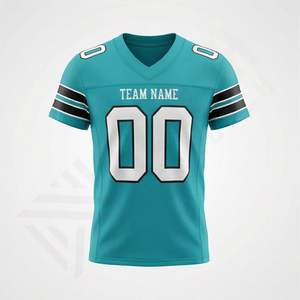 Camiseta de Fútbol Americano para Hombre, Precio Competitivo al por Mayor, Bordado Deportivo, Transpirable, Talla Grande, Ropa Deportiva de Equipo - Product Image 1