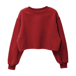 Top corto de algodón en blanco con estampado personalizado para mujer, camisetas cortas de manga corta para mujer con diferentes colores y tamaños - Product Image 1