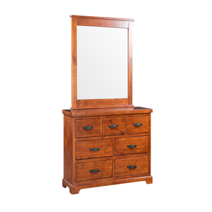 Tocador de espejo con marco de marca Yarra, 7 cajones, muebles de interior, cama de gama alta, marco de último diseño, conjunto de dormitorio de lujo moderno Vietnam - Product Image 3