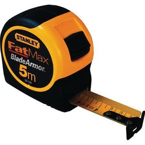 ตลับเมตรพกพา Stanley FatMax BladeArmor ขนาด 5 เมตร ความกว้าง 32 มม. พร้อมกลไกล็อคพลาสติก EC II สำหรับผลิตภัณฑ์ Stanley - Product Image 1
