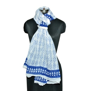 ผ้าโสร่งชายหาดผ้าคอตตอนแท้สำหรับผู้หญิงดีไซน์ใหม่กระโปรงยาวพิมพ์ลายบล็อกทำมือสำหรับฤดูร้อน - Product Image 3