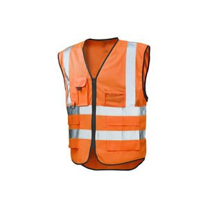 Logotipo personalizable Construcción al aire libre Chaleco DE SEGURIDAD Chaqueta Ropa reflectante de alta visión con malla de alta visibilidad Equipo de seguridad personal - Product Image 2
