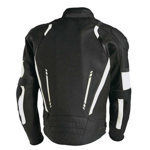 Veste en cuir de moto personnalisée de haute qualité veste chauffante en cuir de moto imperméable et coupe-vent d'extérieur d'hiver - Product Image 6
