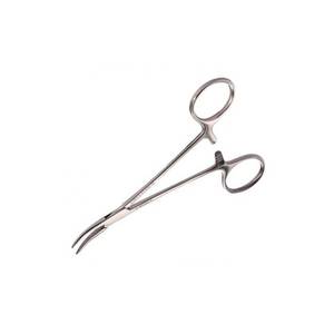 คีมหนีบหลอดเลือดแบบตรง ขนาด 5.5 นิ้ว ทำจากสแตนเลส สำหรับใช้ในทางการแพทย์ - Product Image 3