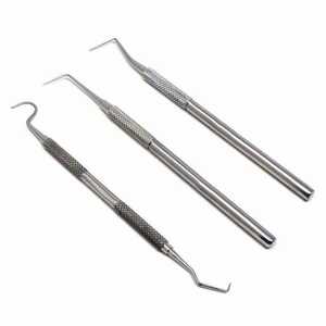 Sonde dentaire 6 en 1 manuelle pour diagnostic dentaire, instrument d'exploration de poche, instrument de diagnostic, examen dentaire réutilisable - Product Image 3