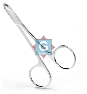 Ciseaux à cuticules réutilisables de haute qualité Instruments de beauté en acier inoxydable Pince à cuticules - Product Image 3