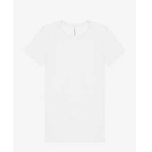 BELLA + CANVAS, camiseta ajustada para mujer, camiseta ajustada azul claro, ropa personalizada, Camiseta básica de algodón rosa para mujer - Product Image 6