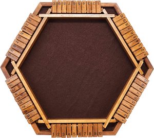 ปิดกล่องเกมคณิตศาสตร์ไม้สำหรับเด็กและผู้ใหญ่เกมกระดานโต๊ะอย่างรวดเร็วสำหรับช่วงอายุ5ถึง7ปี - Product Image 2