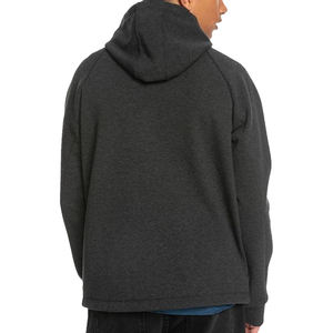 Chaqueta de esquí de media cremallera de poliéster 100% de alta calidad para hombre, abrigo de invierno con capucha transpirable impermeable para snowboard, patrón sólido - Product Image 2