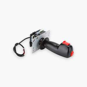 Joystick de Vuelo de Alta Calidad de 5 Pines, Negro, de Metal y Plástico, Accesorios para Simuladores de Vuelo Arcade, Alámbrico, Acolchado, Ergonómico - Product Image 1