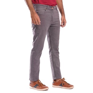 Pantalon Jens décontracté taille haute personnalisé pour hommes, tissu en coton respirant et confortable, style sport, motif droit - Product Image 4