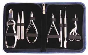 Haute qualité personnalisé en acier inoxydable coupe-ongles coupe manucure et pédicure Kit podologie Instruments en gros boîte emballée - Product Image 6