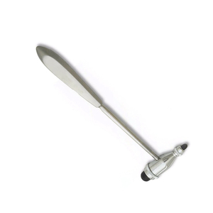 Marteau de percussion neurologique en acier inoxydable, outil de test des réflexes médicaux pour les médecins, les hôpitaux et le diagnostic clinique - Product Image 2